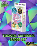 Pokemon Terastal Grand Crystal Gathering Simplified Chinese Badge Set Blind Box