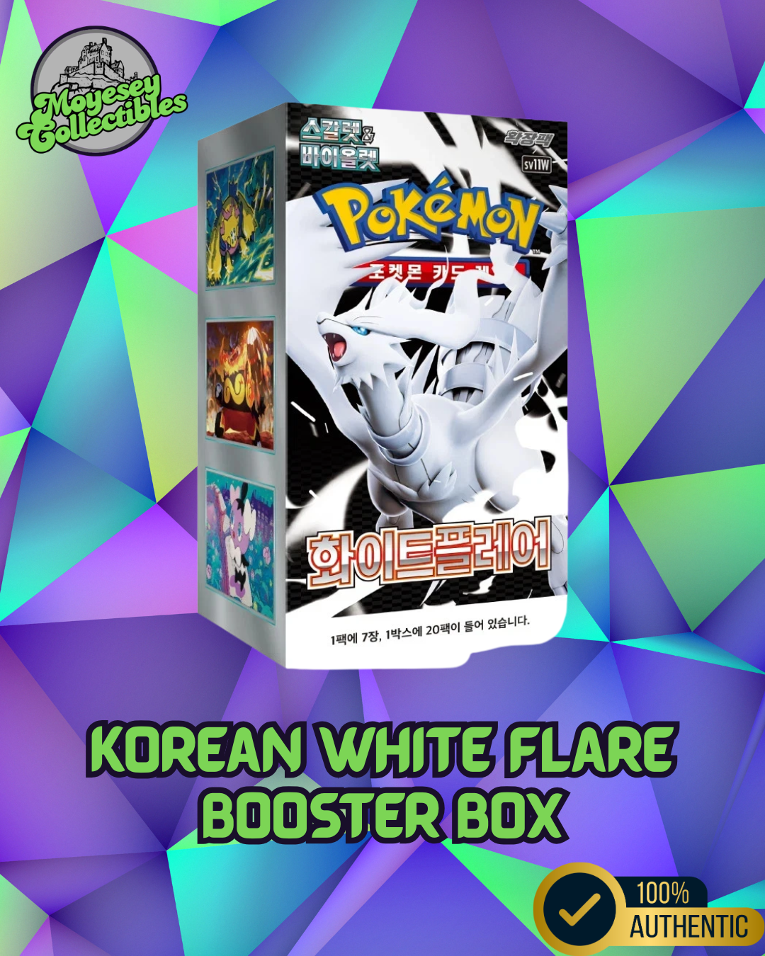 Pokemon White Flare sv11W Korean Booster Box