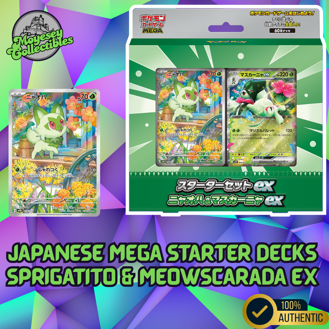 Japanese Mega Starter Deck - Sprigatito & Meowscarada EX