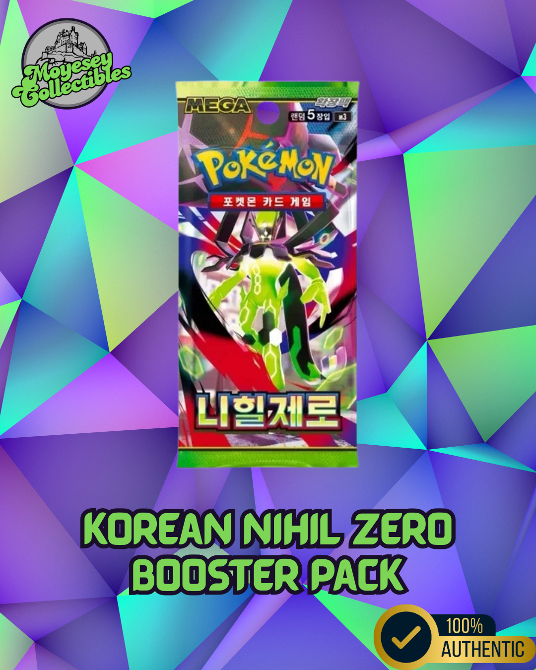 Pokemon Nihil Zero m3 Korean Booster Pack