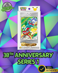 Pokemon 30th Anniversary First Partner Illustration Series 1 Simplified Chinese Blind Collection Box